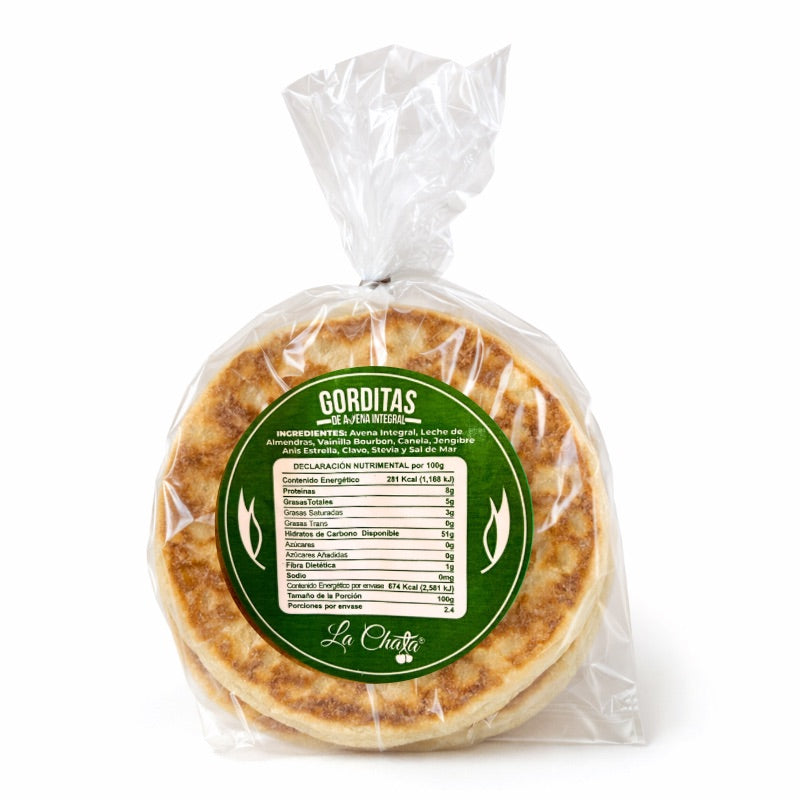 Gorditas Naturales de Avena Integral