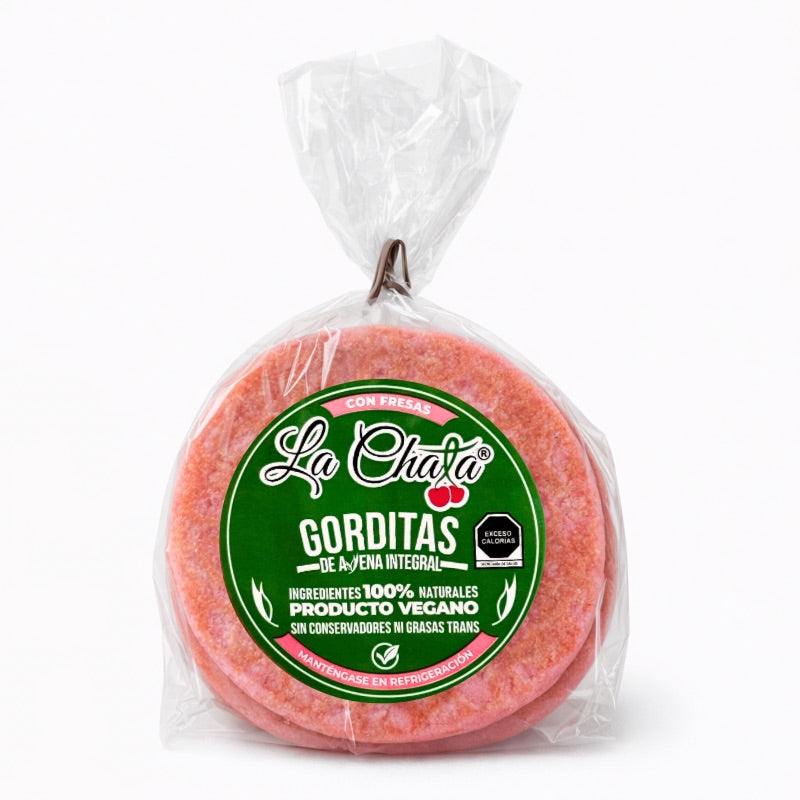 Gorditas de Fresa de Avena Integral